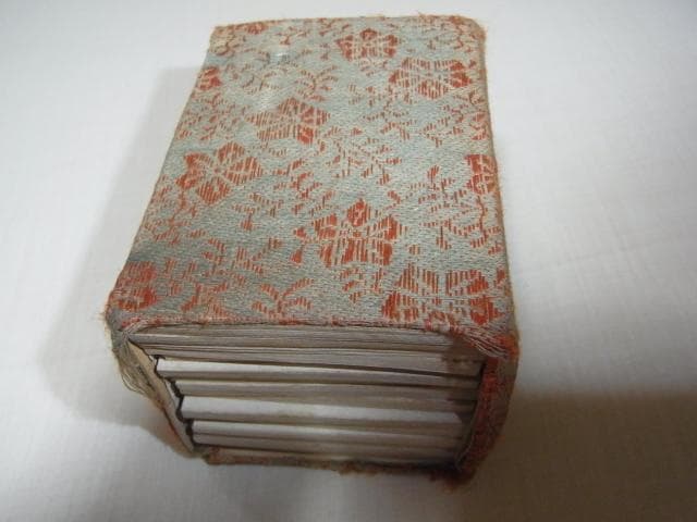 美品希少 明治42年発行◆発売所：金桜堂 写真石版縮冊 懐中義太夫 合計15縮冊