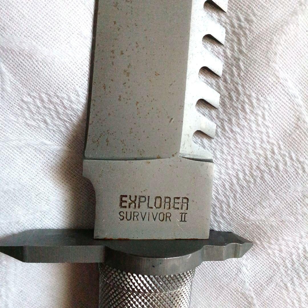 エクスプローラーサバイバー　ナイフ　EXPLORER SURVIVOR II