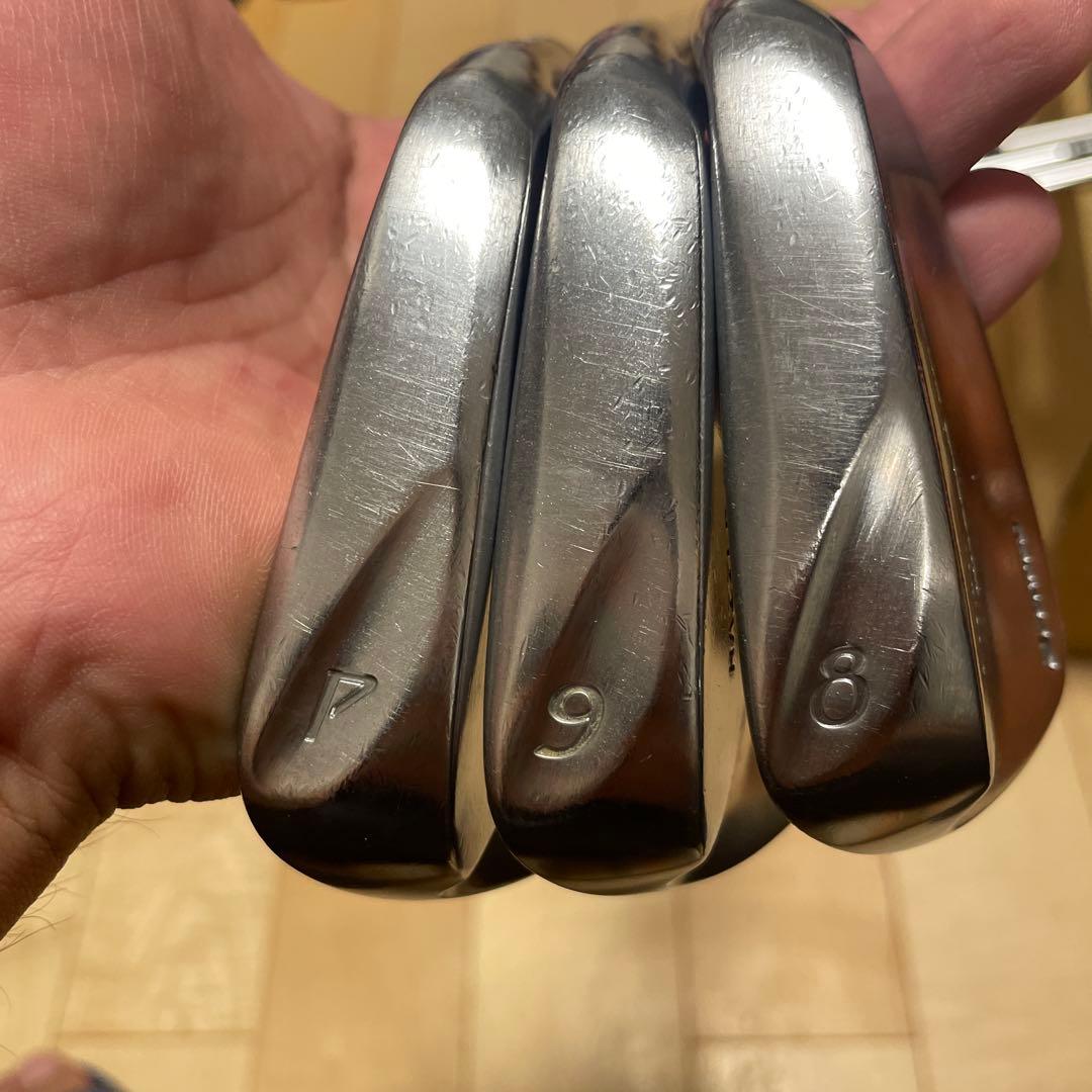 ラズルダズルcsi-b forged マッスルバック　ダイナミックゴールド