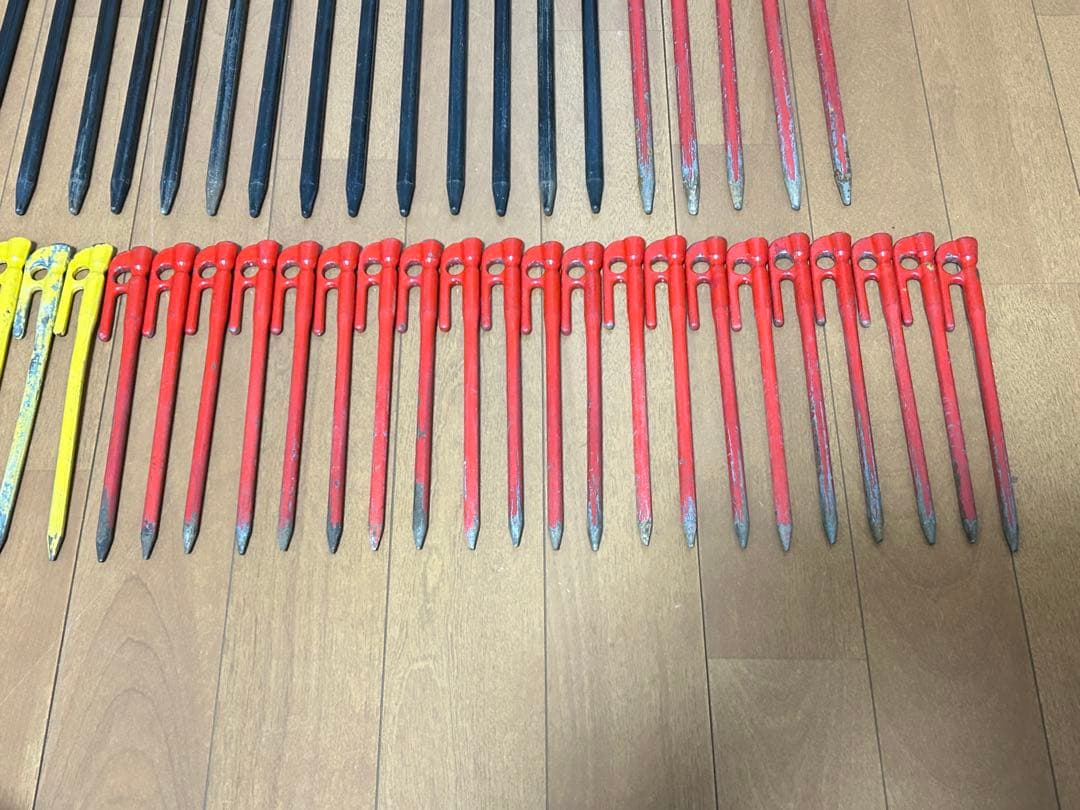 村の鍛冶屋 エリッゼステーク 計48本＋ペグハンマーセット