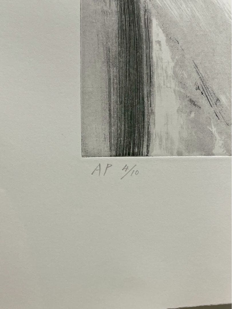 舟越桂《私は届かない》1990年 AP4/10 版画