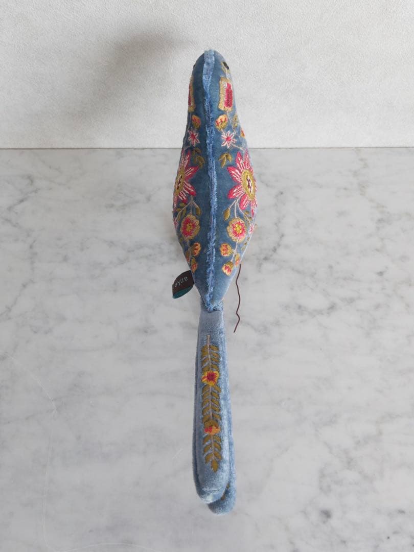 Anke Drechsel・青い鳥・シルクベルベット