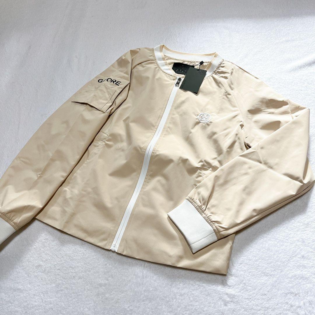 新品　G/FORE　ジーフォア　ゴルフ　ジャケット　ベージュ　Ｌ　レディース