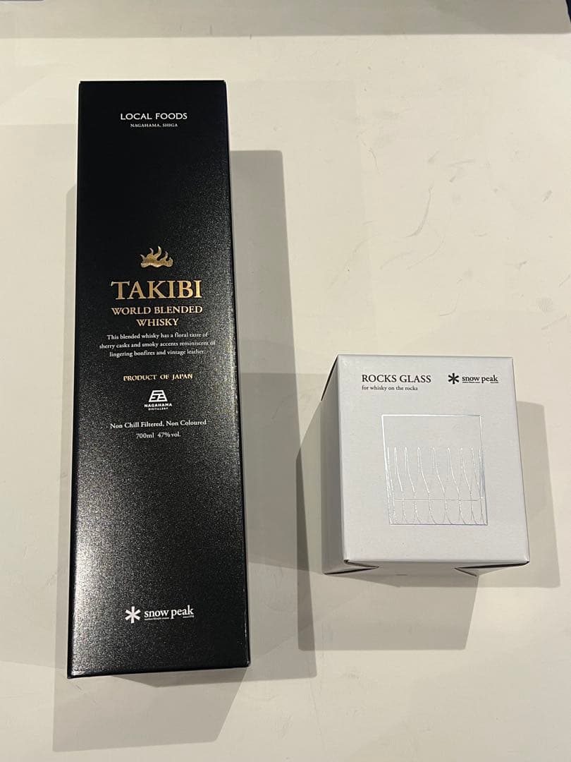 ウイスキー TAKIBI WORLD BLENDED WHISKY &ROCKS GLASS