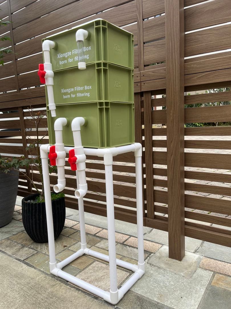 25W水中ポンプ付き　水槽用最強ろ過フィルター 外部式上部濾過装置器アクアリウム