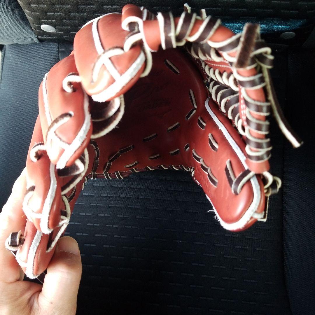 ミズノプロ　硬式オーダー　グローブ　プレキシーキップレザー　芳賀JAPAN