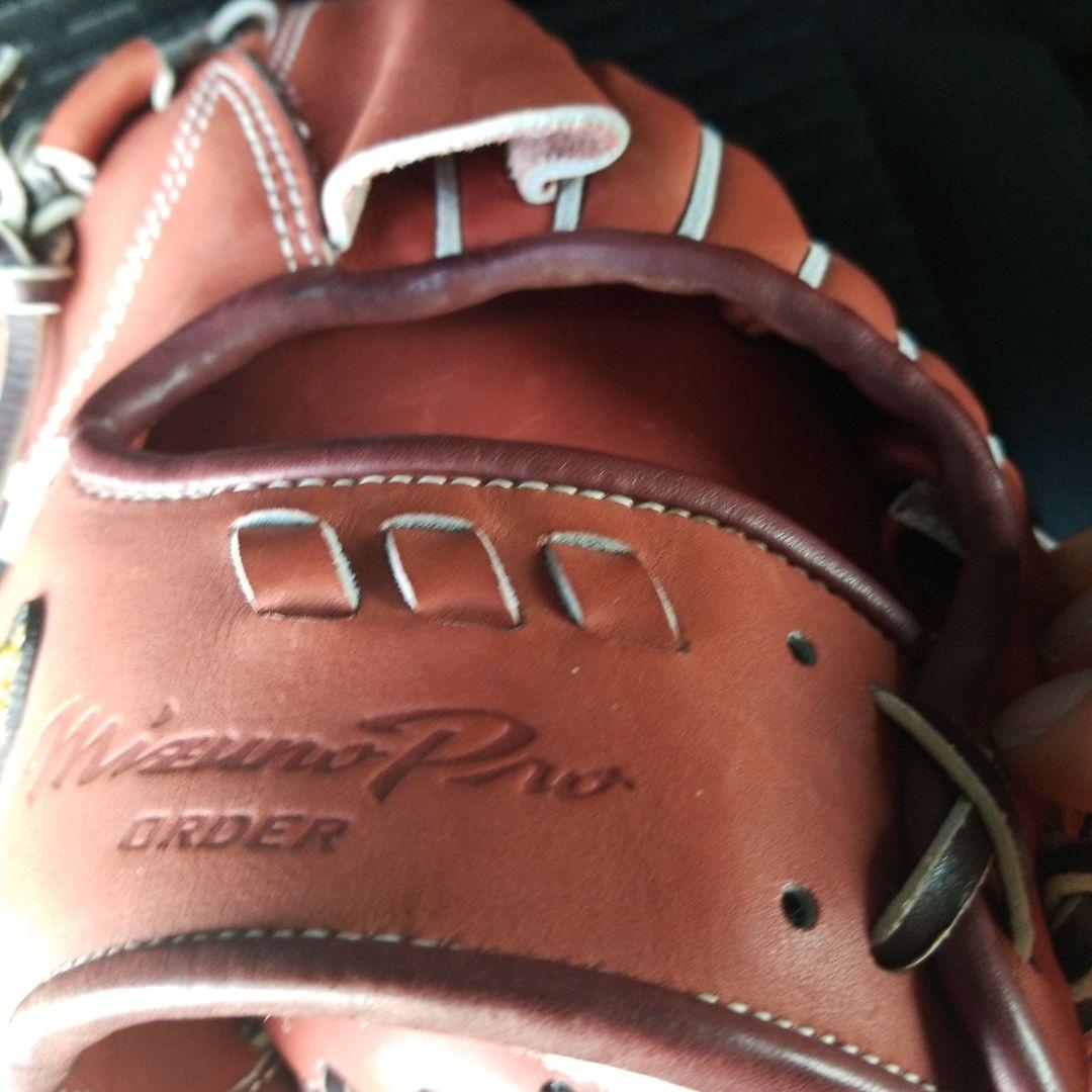 ミズノプロ　硬式オーダー　グローブ　プレキシーキップレザー　芳賀JAPAN