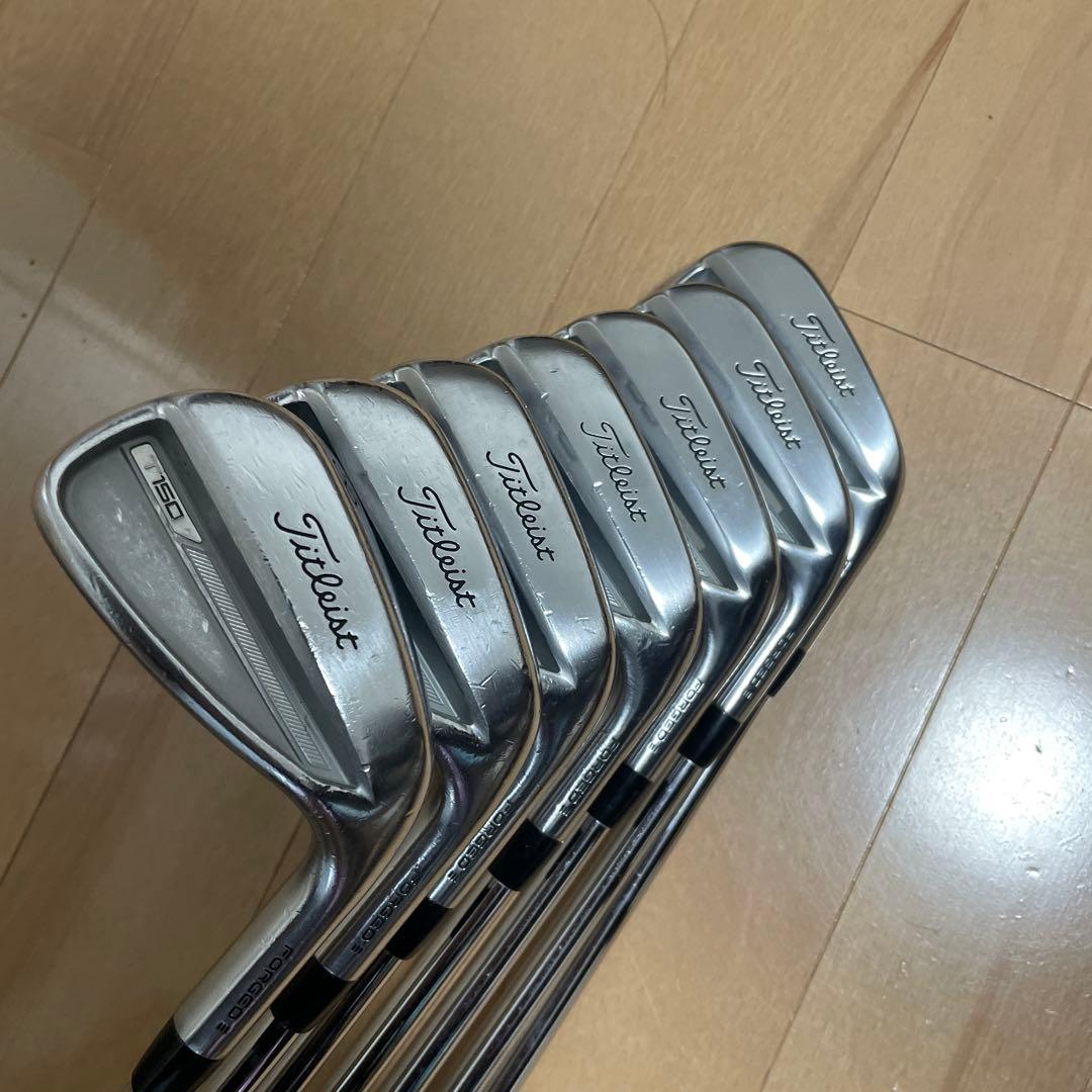 タイトリストT150アイアン（2023モデル）7本セットDG AMT S200