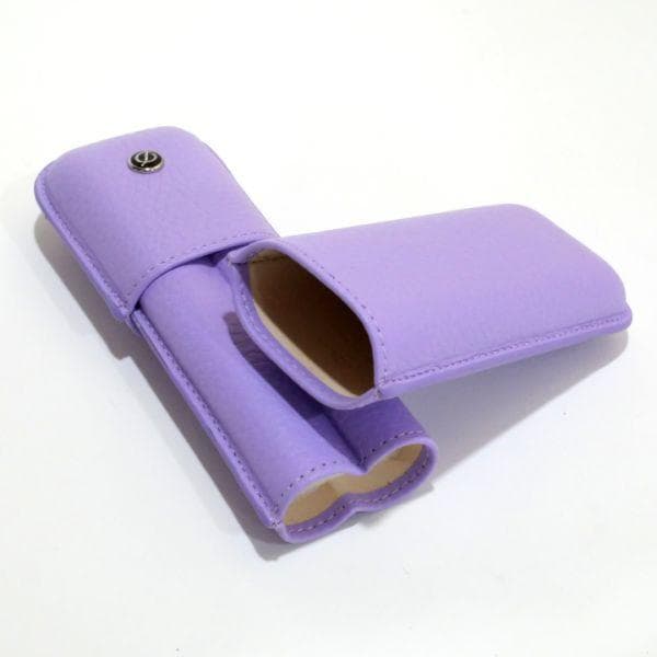 デュポン S.T.Dupont 007133 レザーペンケース 2本用ラベンダー