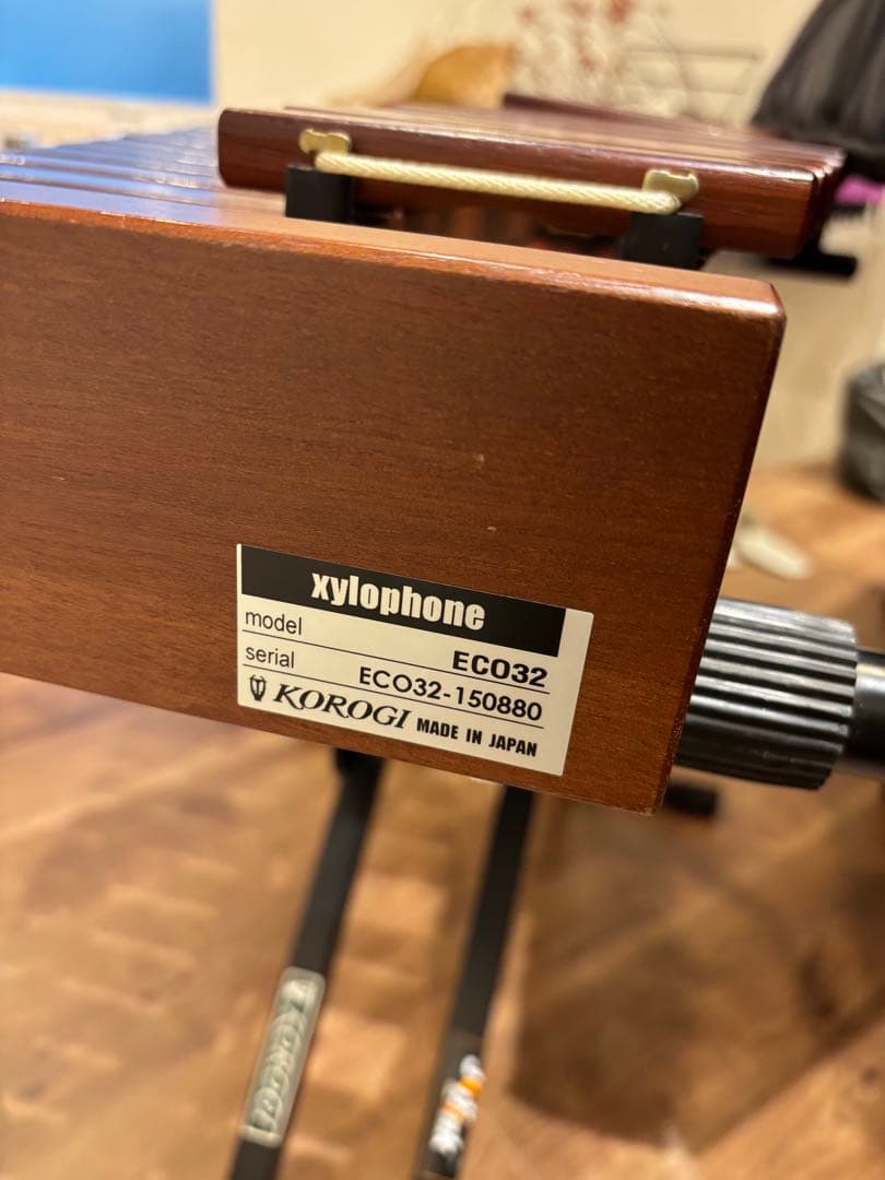 こおろぎ社 コオロギ シロフォン 卓上木琴 ECO32専用キャリングバッグ付き