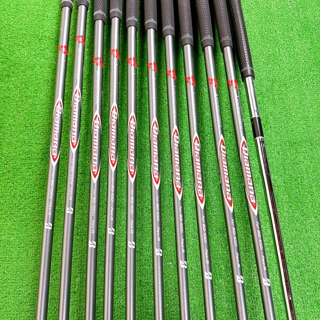 現行モデル ブリヂストン BG-100 メンズゴルフクラブ 11本セット 初心者