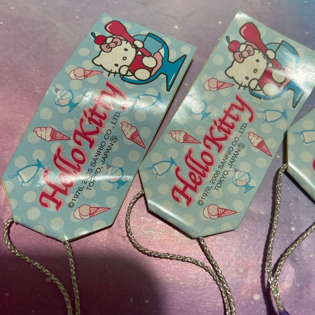 【最終値下げ】ハローキティ♡レトロ　根付け4種セット