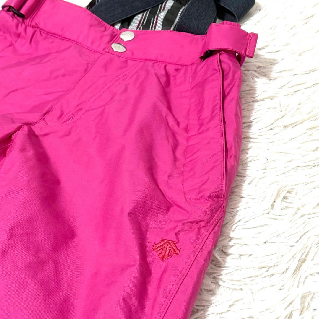 デサント スキーウェア サイズ11 上下セット L相当 フード 洗える お洒落