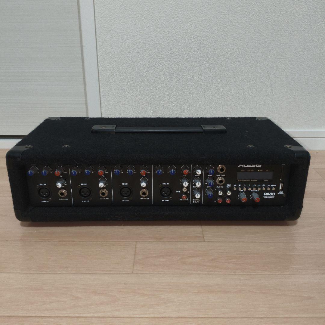 【パワードミキサー】Alesis PA80 ポータブルPAシステム