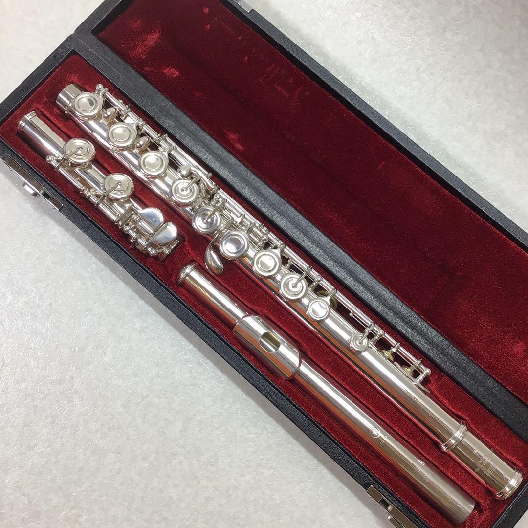 (17) YAMAHA ヤマハ　フルート　YFL-451 Eメカ付