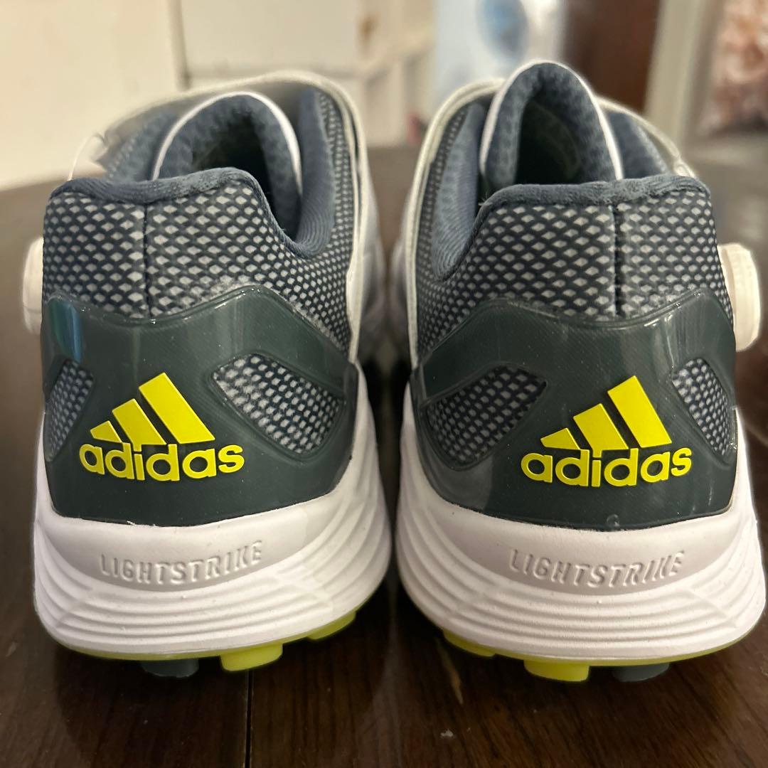 【25.5cm】adidas ゴルフシューズ SUPERSTAR ホワイト