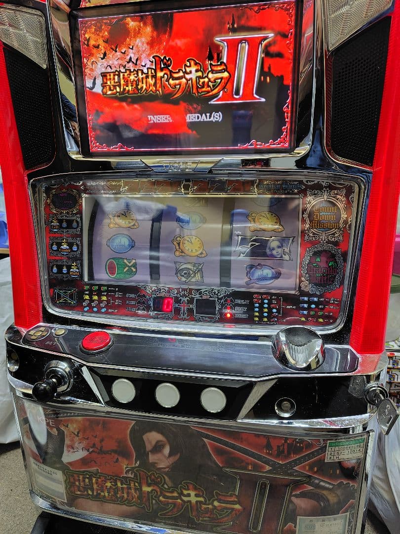 パチスロアカウント実機悪魔城ドラキュラⅡジャンク⚠️配送も条件が合えば可能