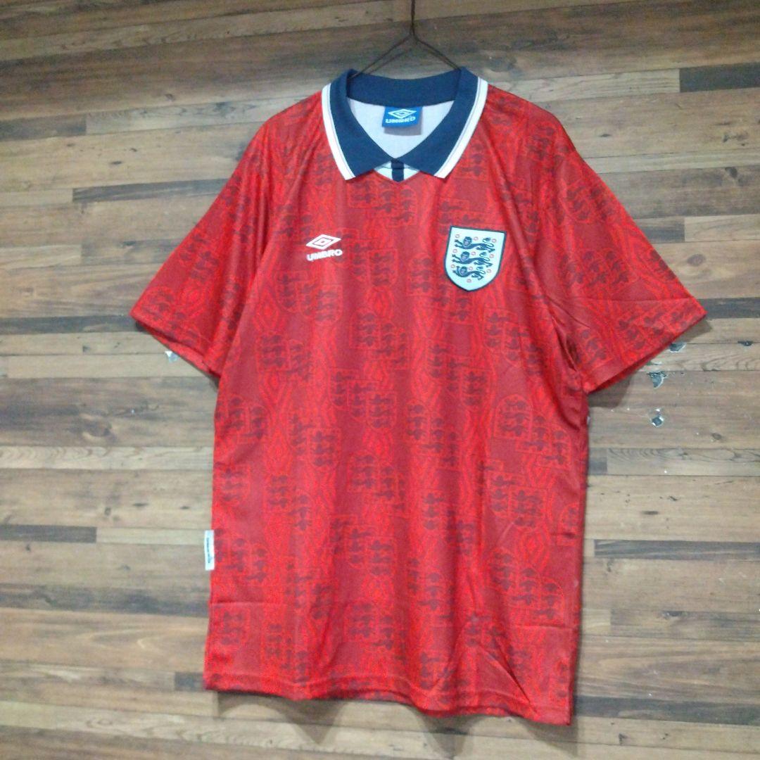 UMBRO　94年イングランド代表アウェイサッカーユニフォームサイズ