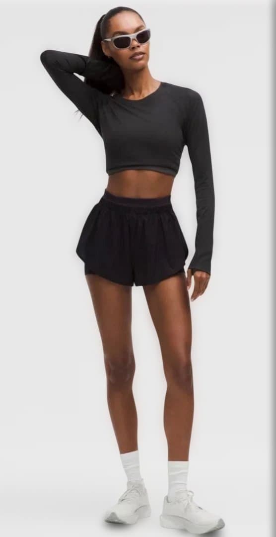 ルルレモン　Swiftly Tech 長袖シャツ 2.0 ウエスト丈