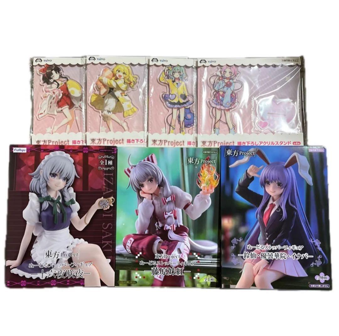 東方Project ぬーどるストッパーフィギュア　書き下ろしアクリルスタンド