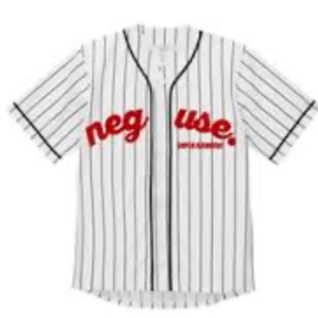 ねぐせ。グッズ　”スーパー愛し隊！”ユニフォーム（べースボールシャツ）XL