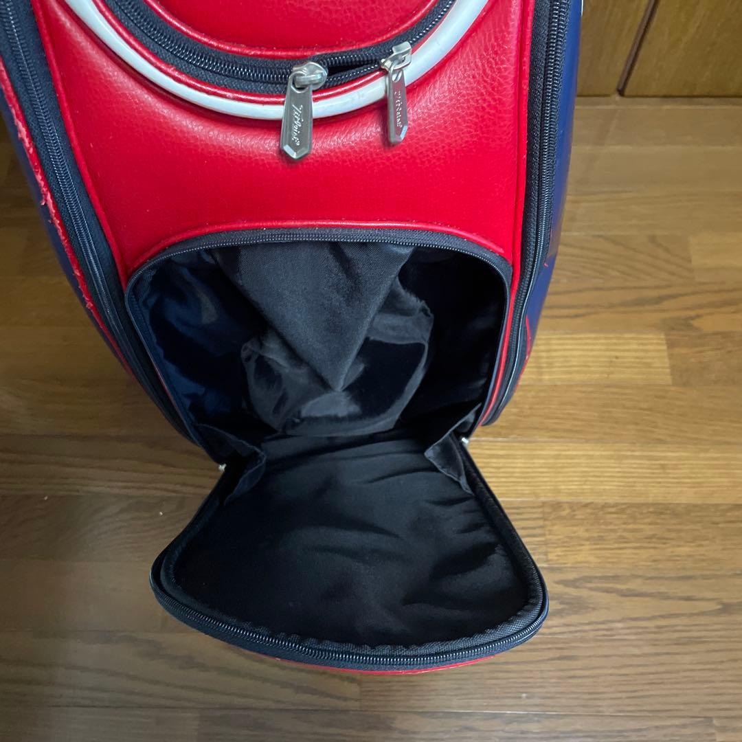 Titleist キャディバッグ 赤