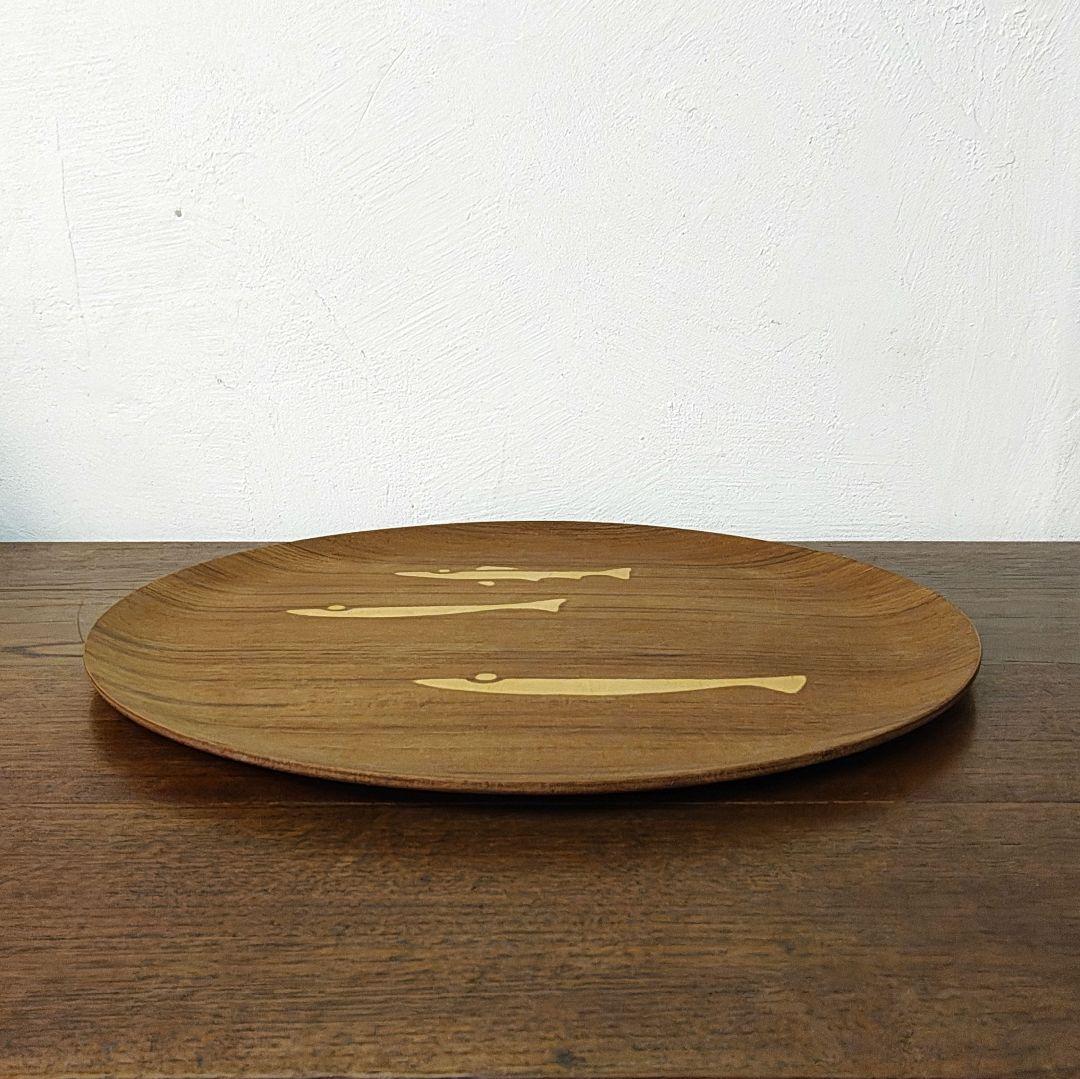 【青峰重倫】プライウッド　チークトレイ　ヴィンテージ ミッドセンチュリー