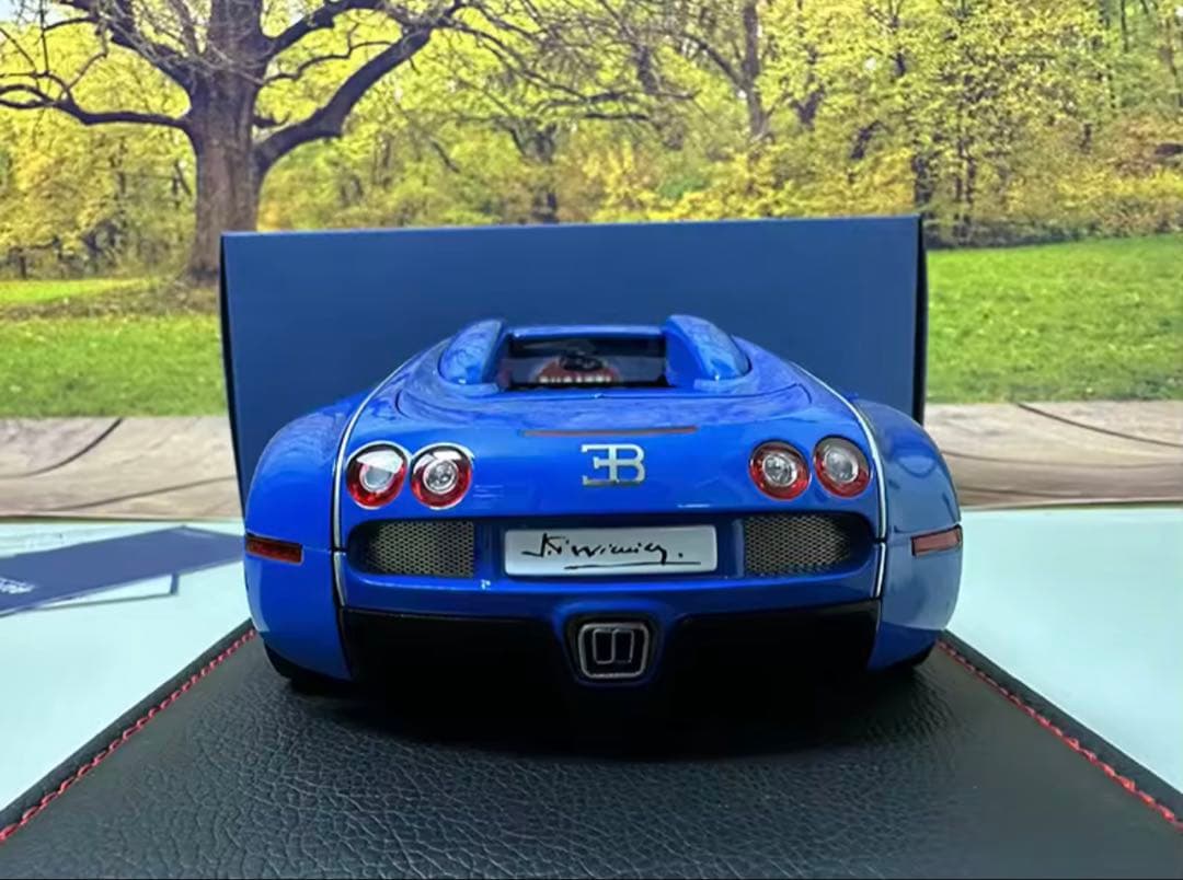 Bugatti Veyron 1/18スケルモデルミニカー