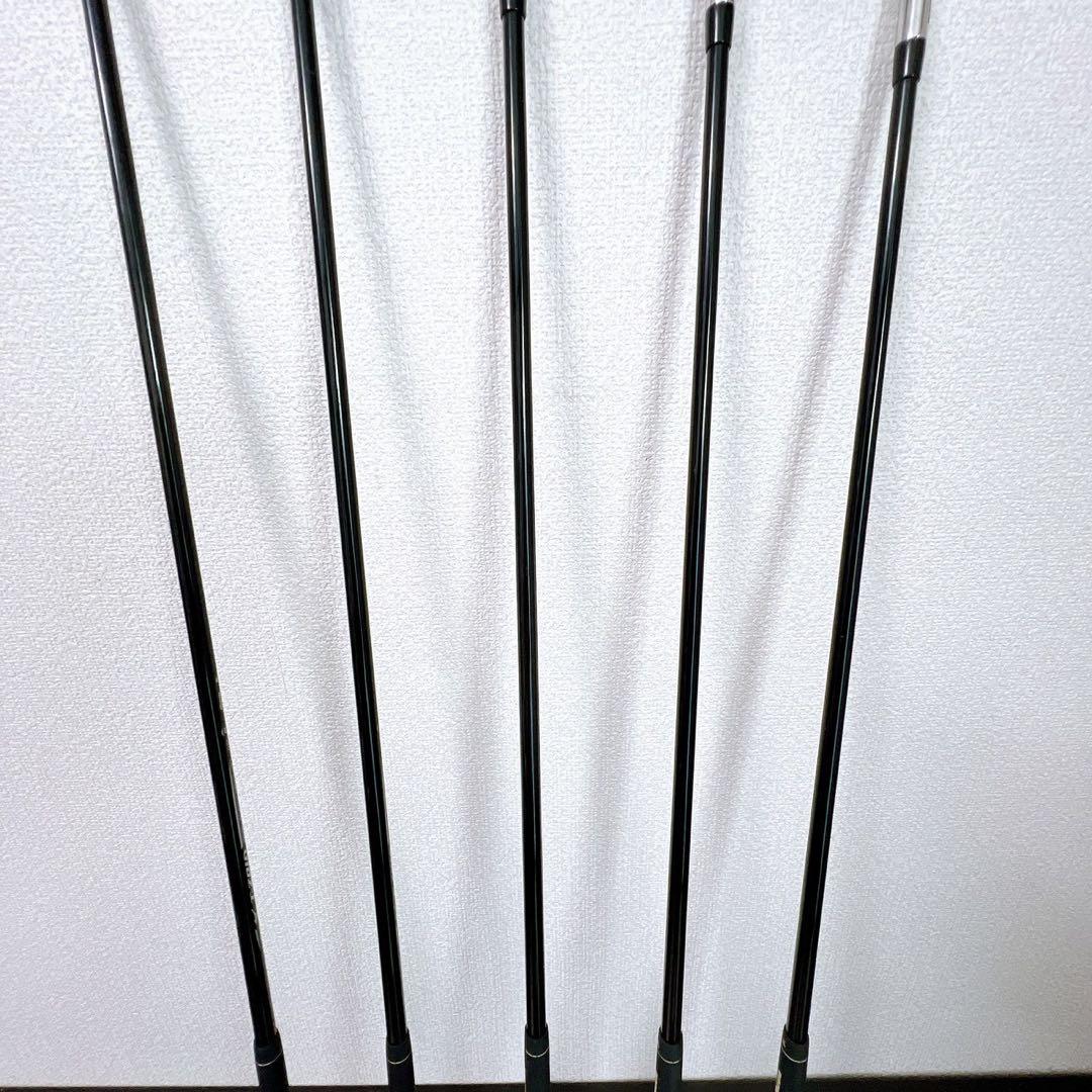 ミズノT-ZOID RV-01アイアン5本セット 6-P カーボン Sフレックス