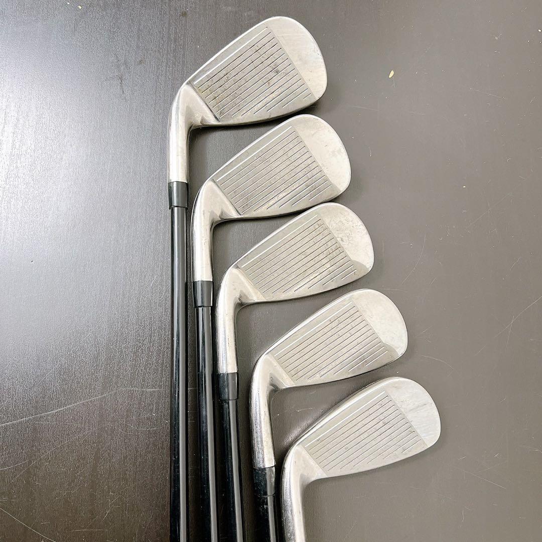 ミズノT-ZOID RV-01アイアン5本セット 6-P カーボン Sフレックス