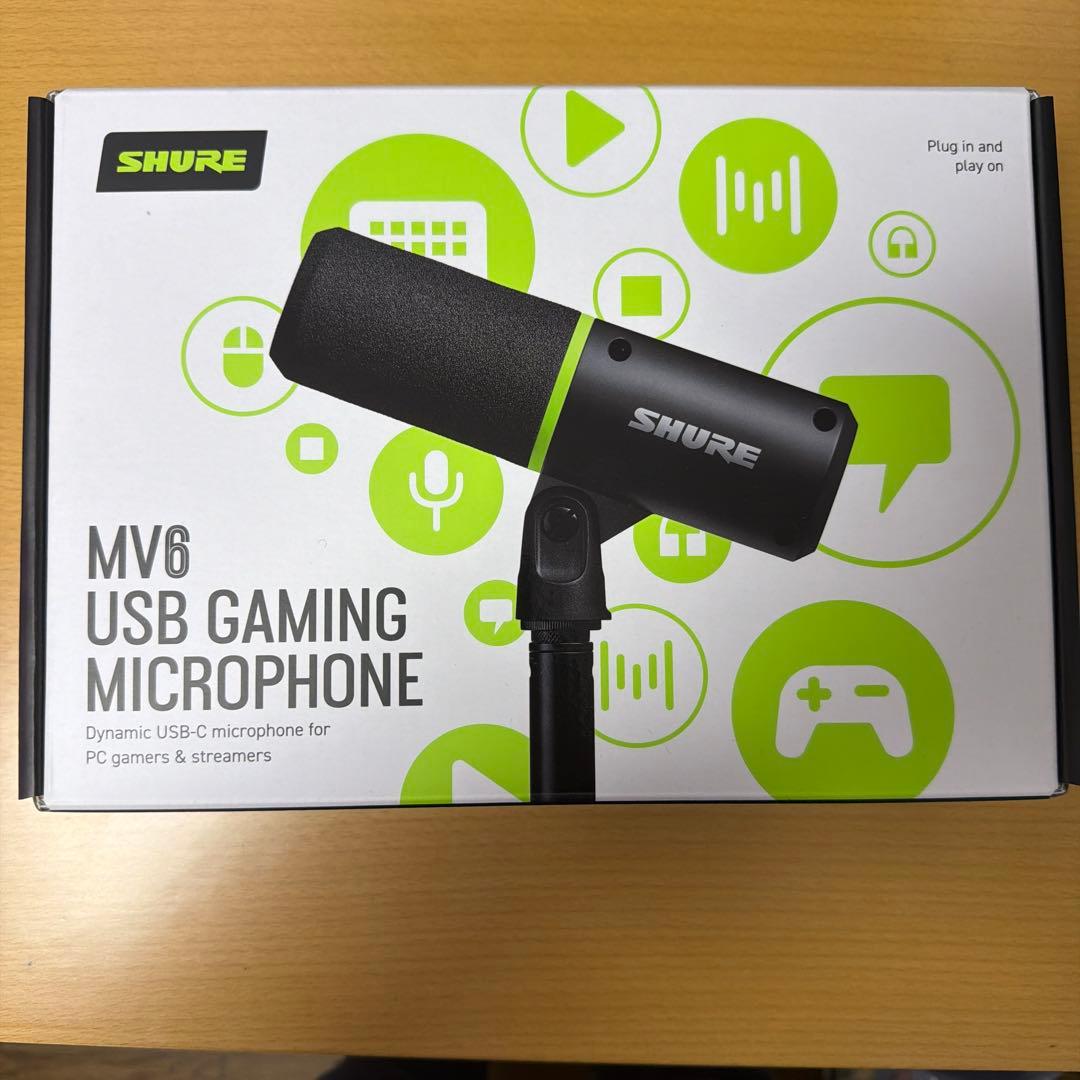 SHURE MV6 USB Gaming Microphone①