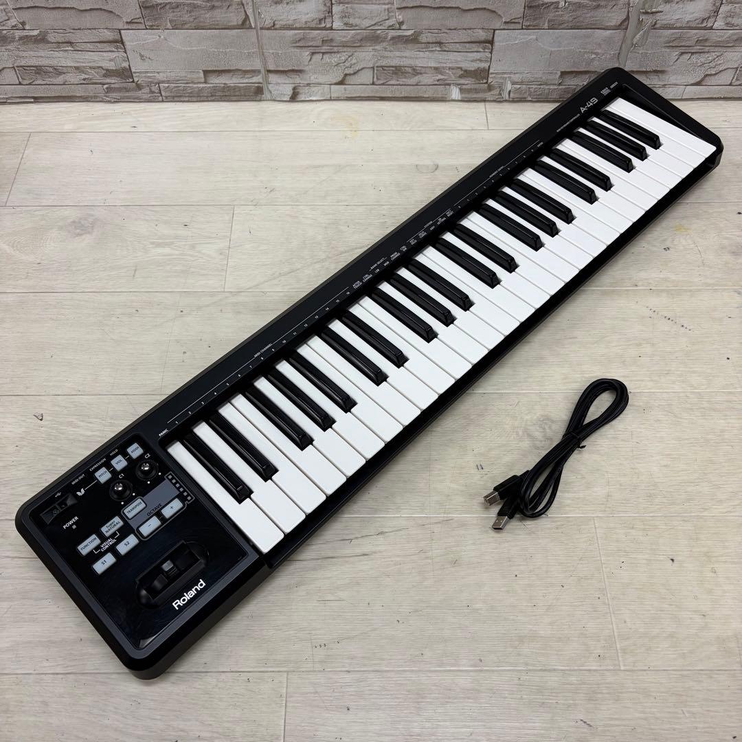 Roland ローランド 49鍵盤 USB MIDIキーボード A-49 ③