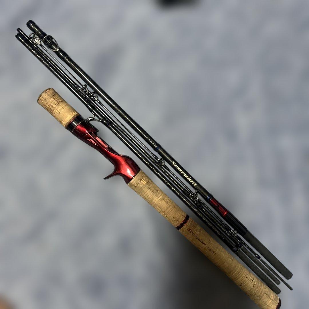 スコーピオン1652r-5 シマノ　マルチピース　パックロッド