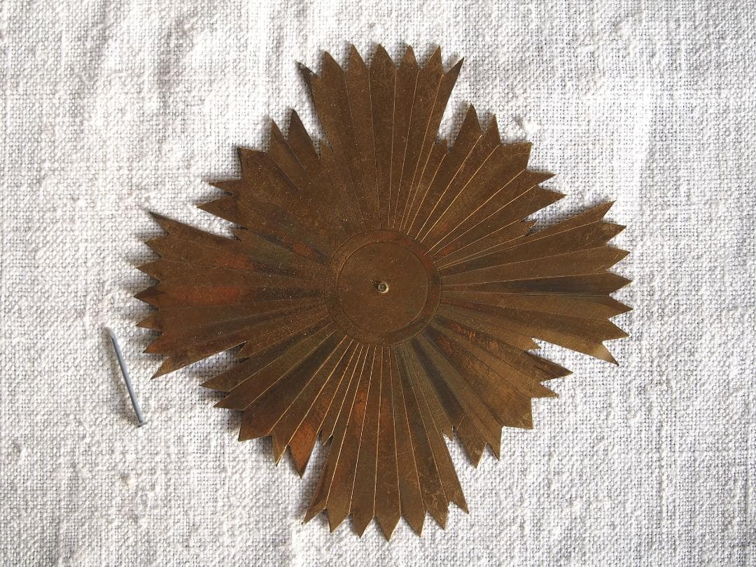 幼子イエス像や聖母マリア像につける光輪 カトリック彫像用/K375