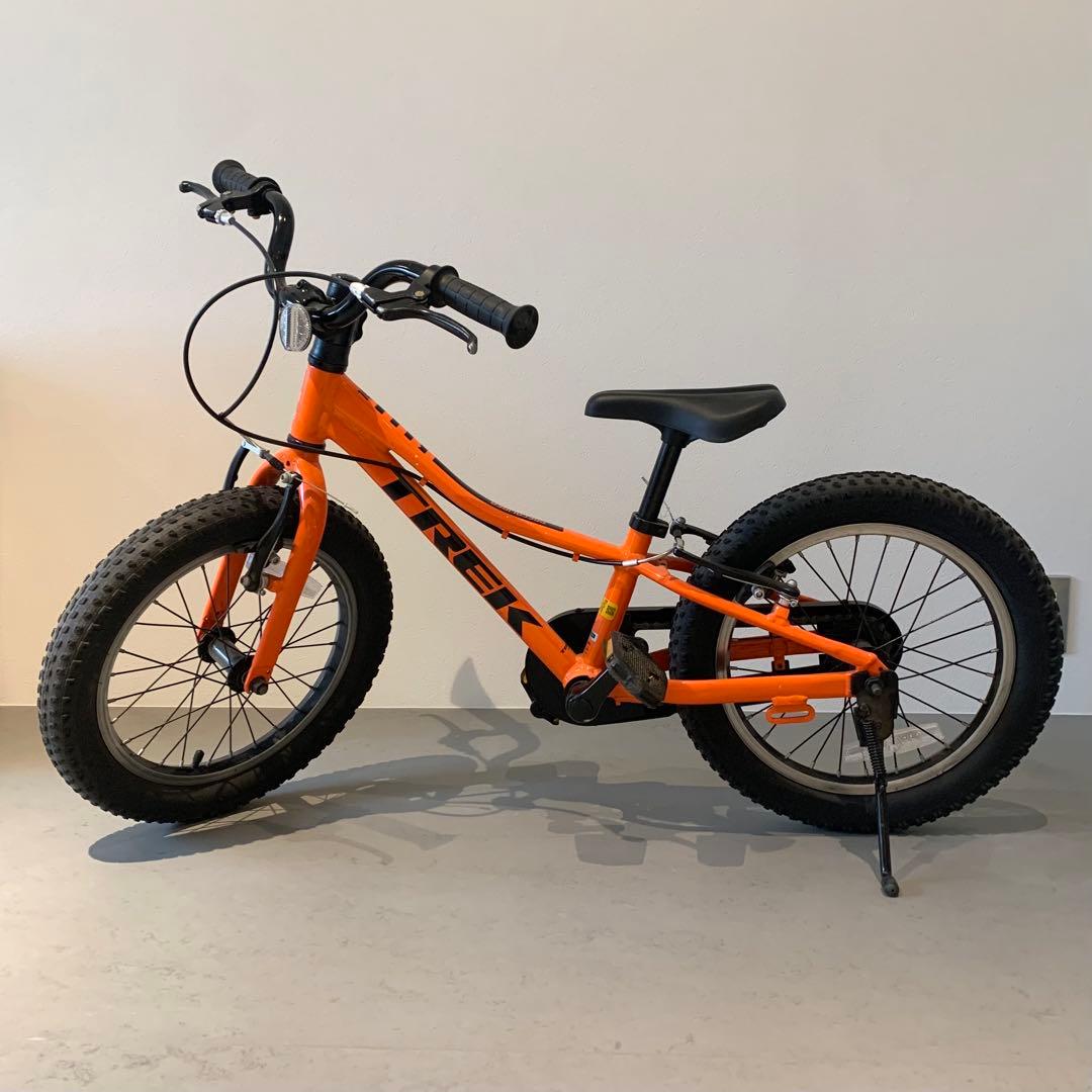子供用自転車 16インチ 身長99-117cm オレンジ　TREK