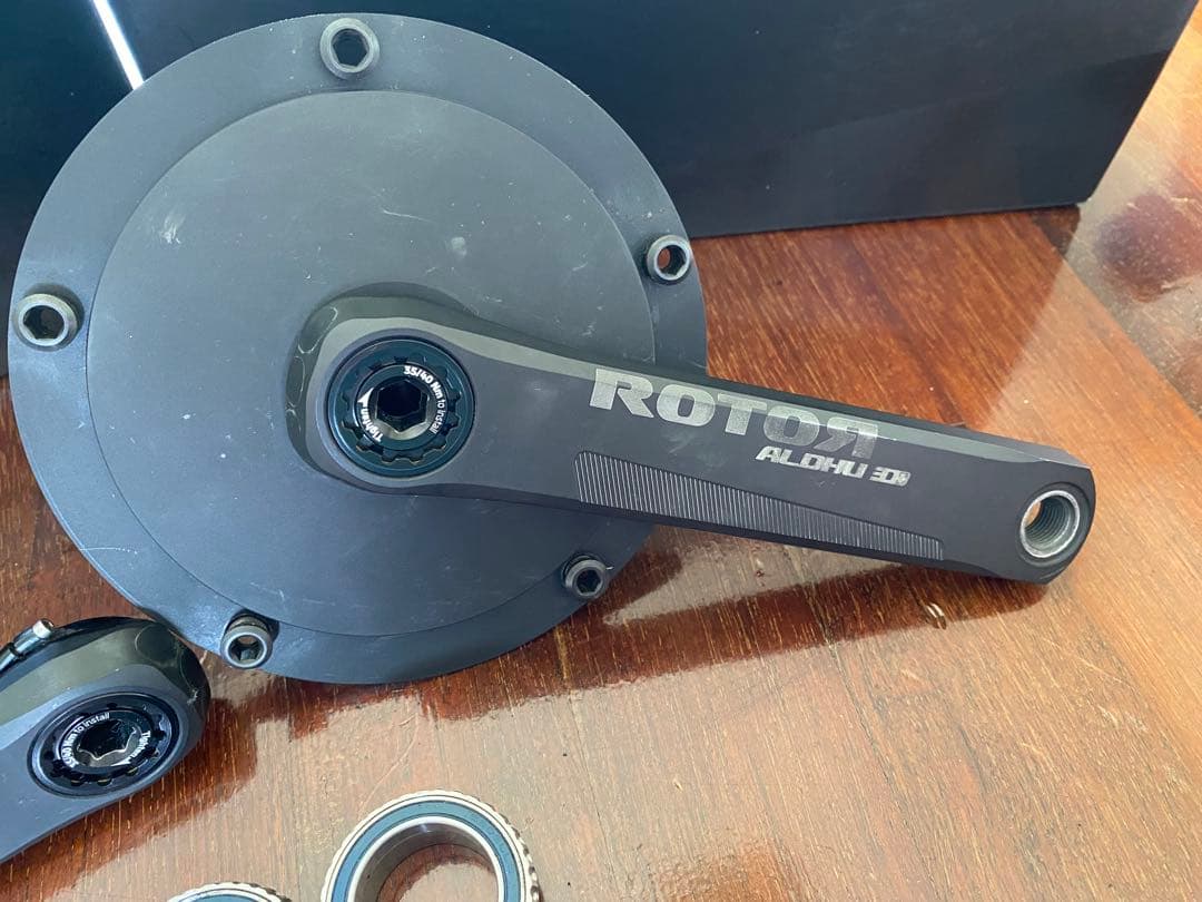 ROTOR ALDHU 3D TRACK 170mm スパイダー　専用BBセット