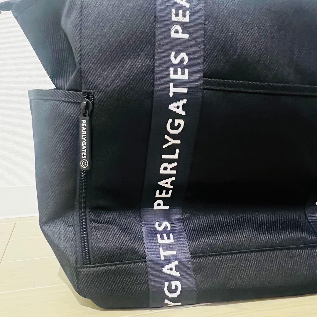 【新品未使用】PEARLY GATES ネイビー　ロッカーバッグ