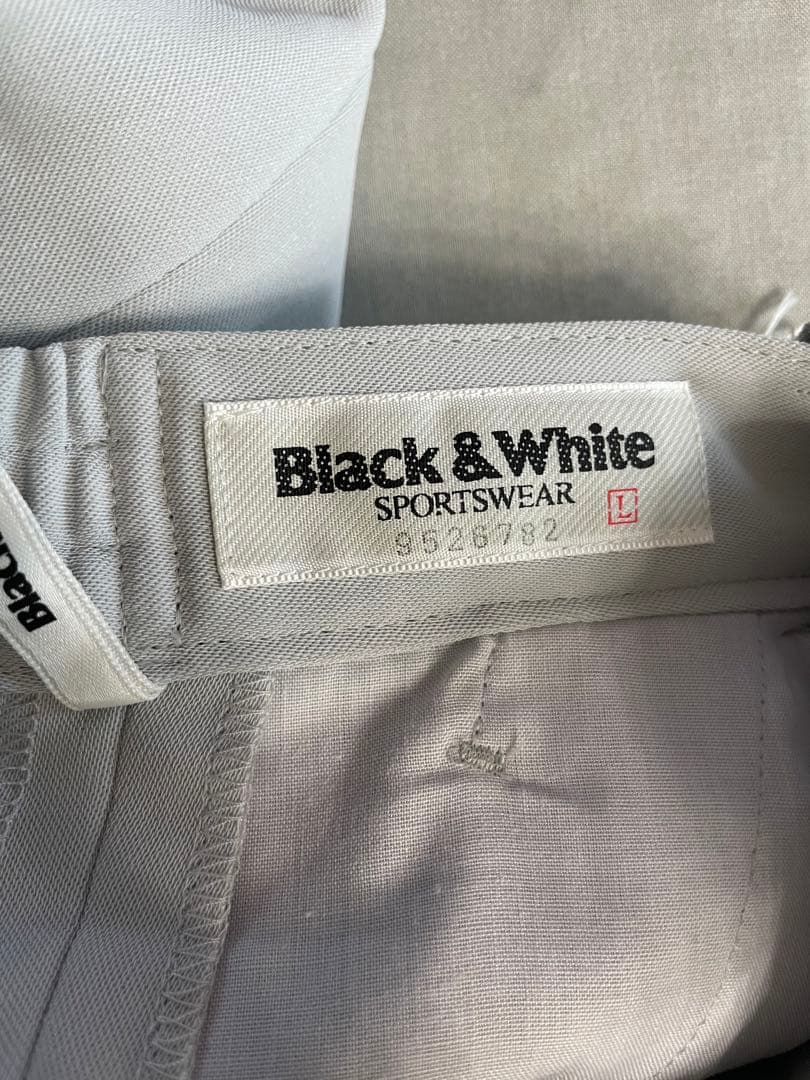 Black＆White ブラックアンドホワイト パンツ 春夏物　新品