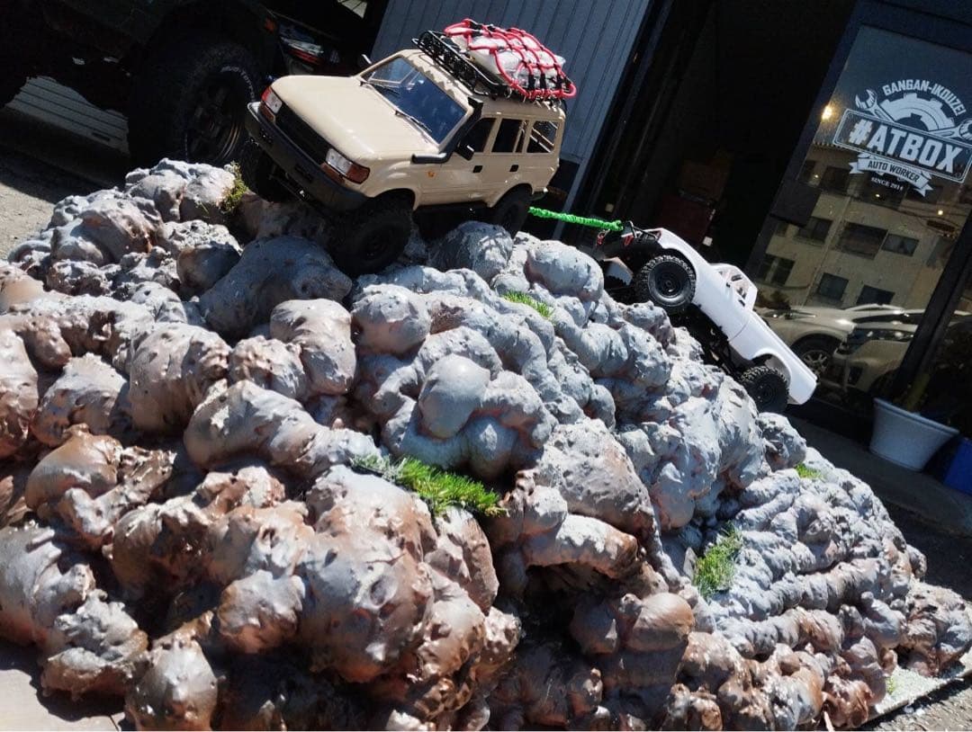 ラジコン用オフロードコース　WPL