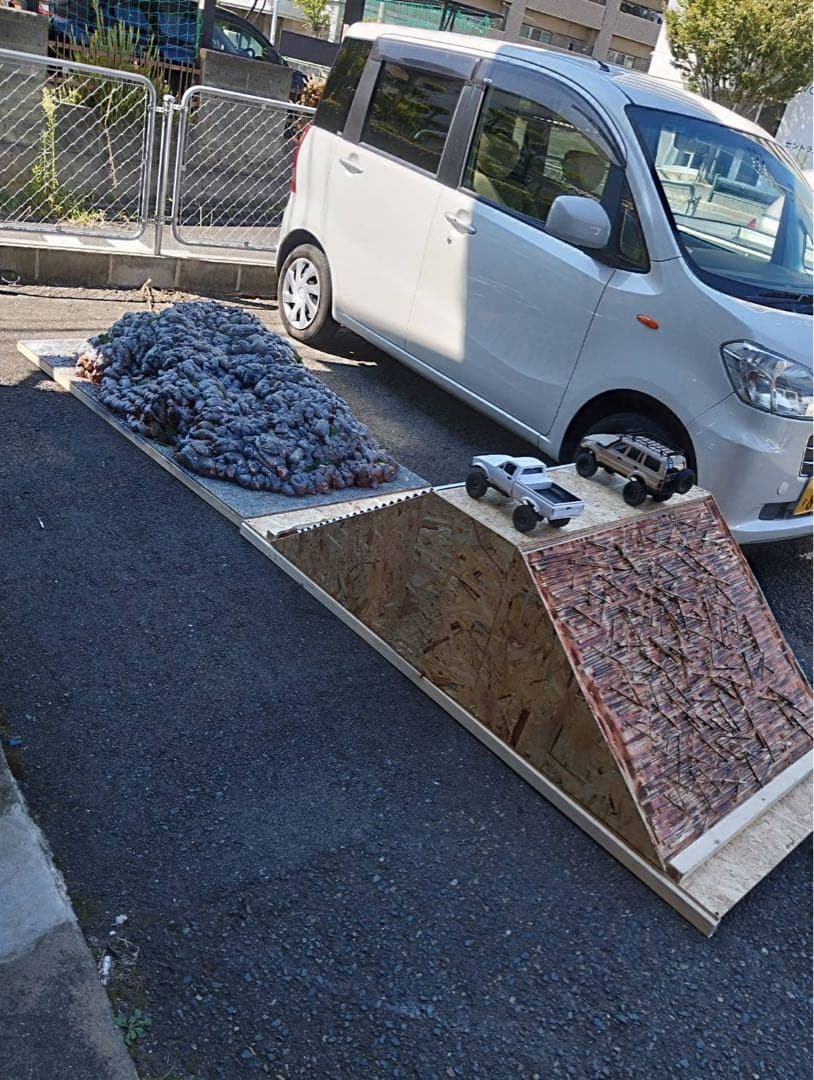 ラジコン用オフロードコース　WPL