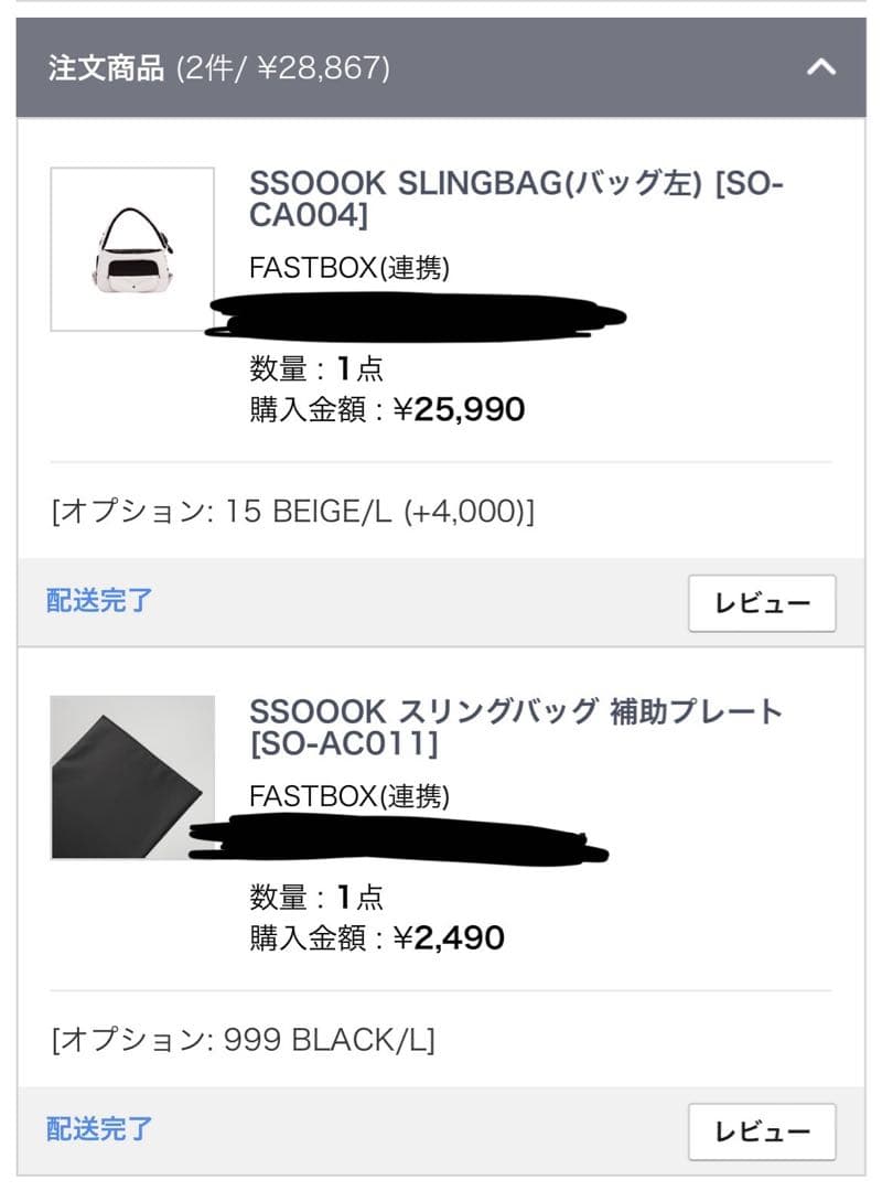 SSOOOK SLINGBAG (Lサイズ)