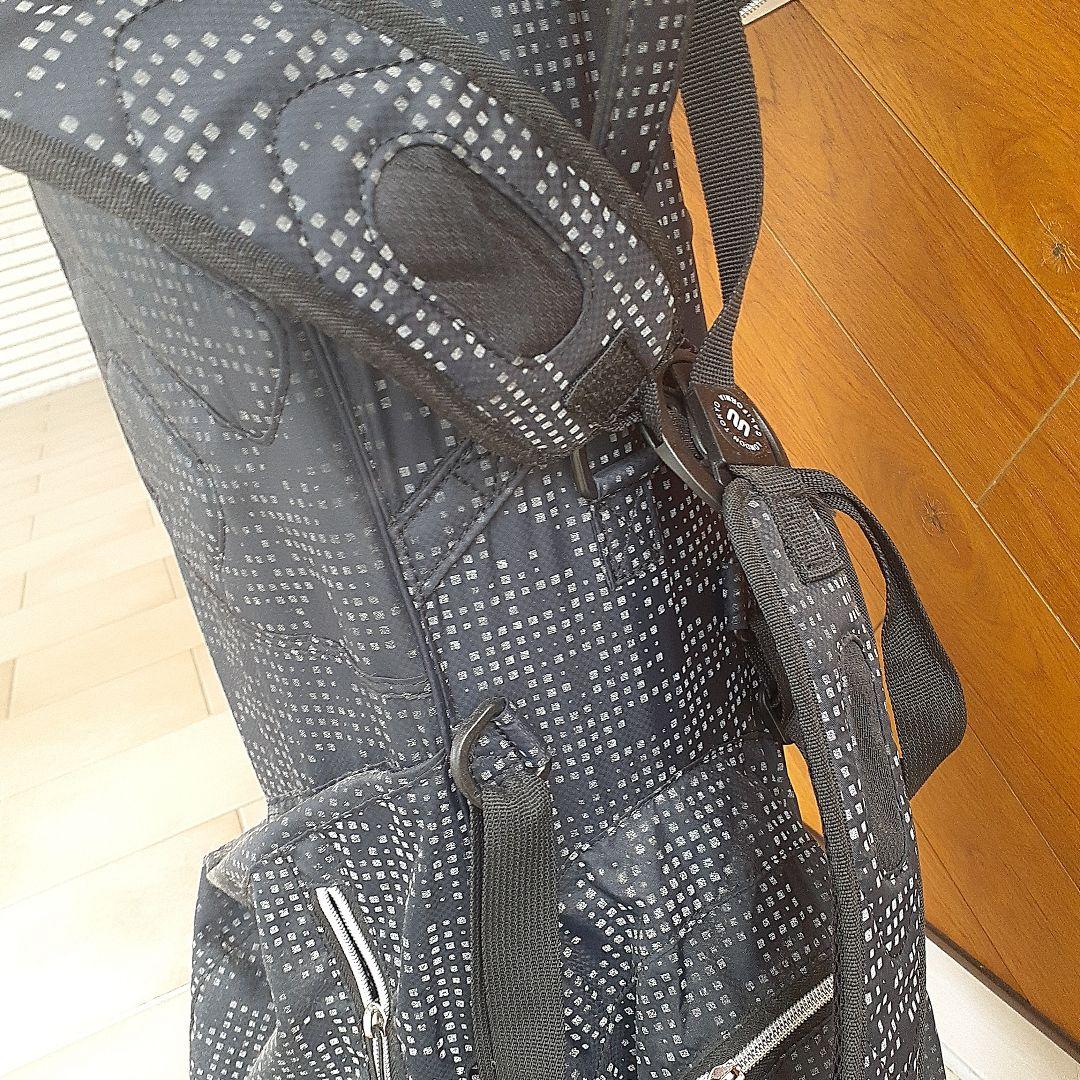 【超軽量 1kg!】美品 OUUL オウル キャディバック 黒 × グレー