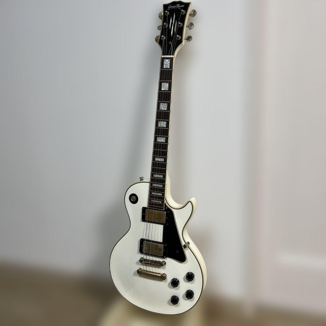 Grass Roots エレキギター ホワイト