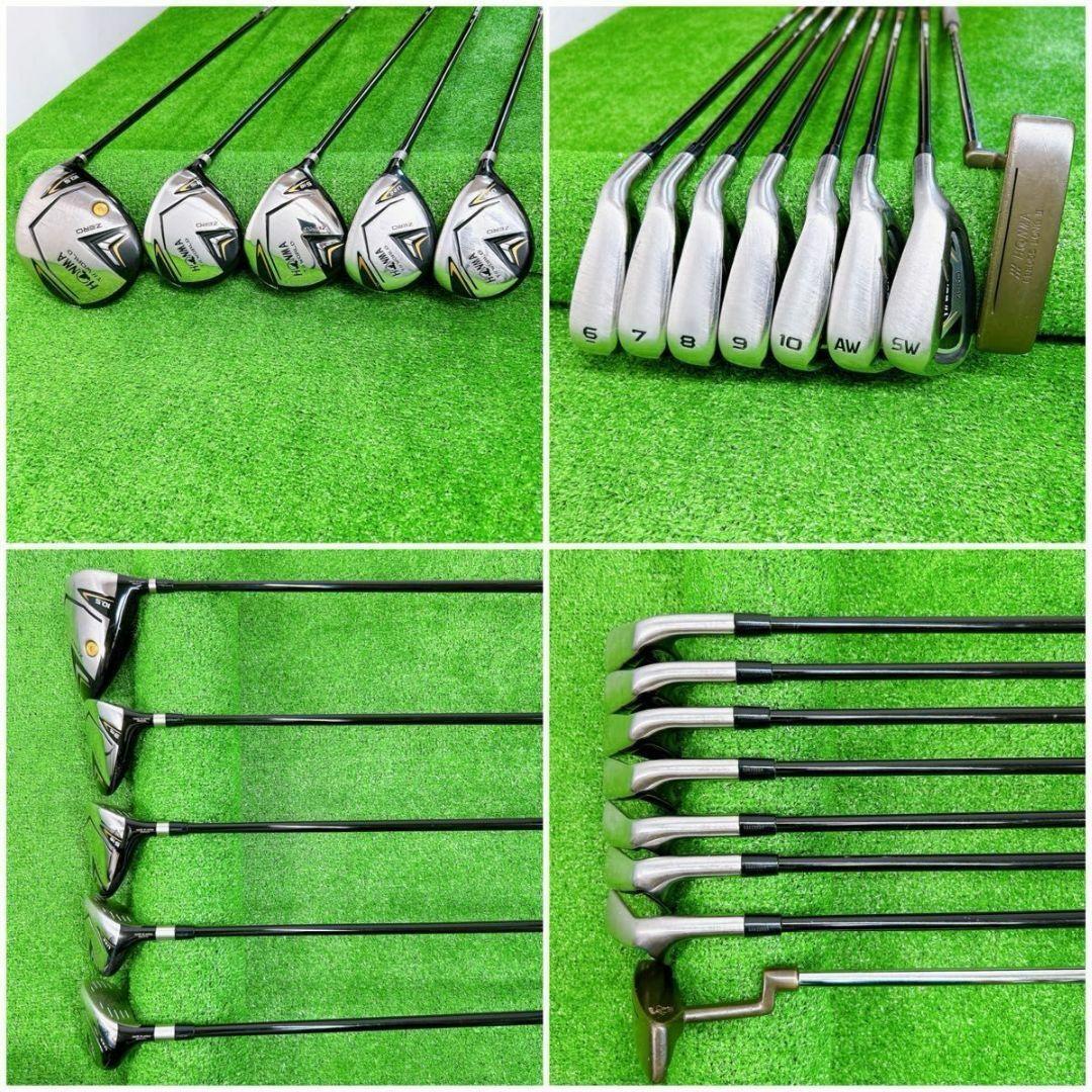 【豪華13本】ホンマ ツアーワールド ゼロ メンズクラブセット バッグ付 初心者