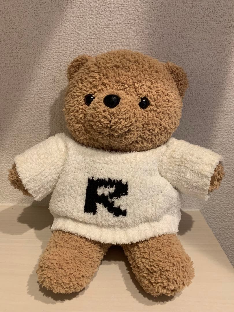 カシウェア　KASHWEAR KASHBEAR ベアR刺繍入りぬいぐるみ　くま