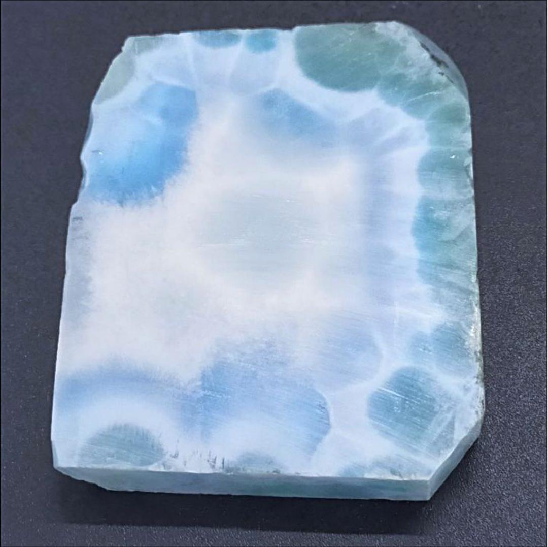 ラリマー原石のスライス④