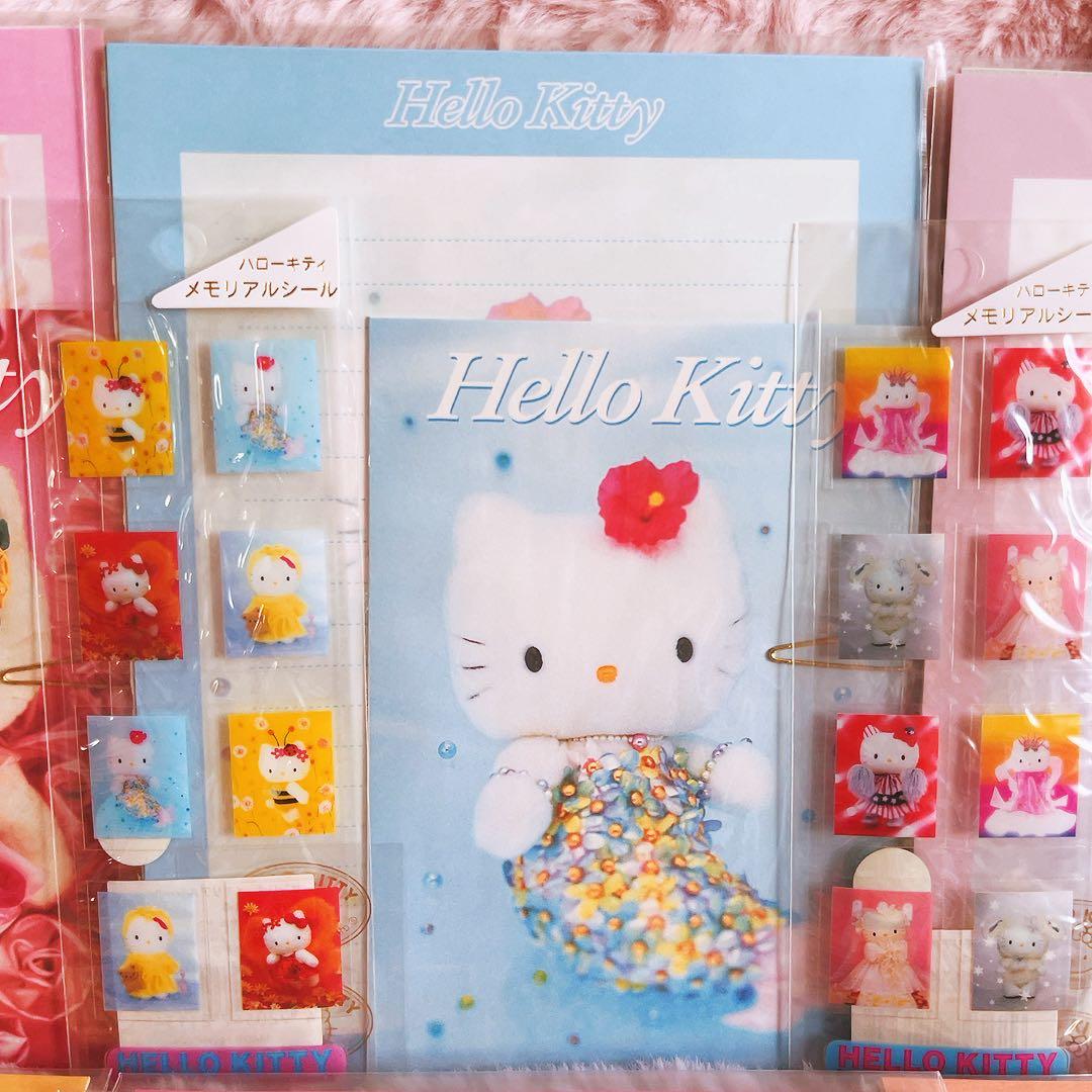希少激レア　ハローキティ　レターセット　シール　日本限定　2000 サンリオ