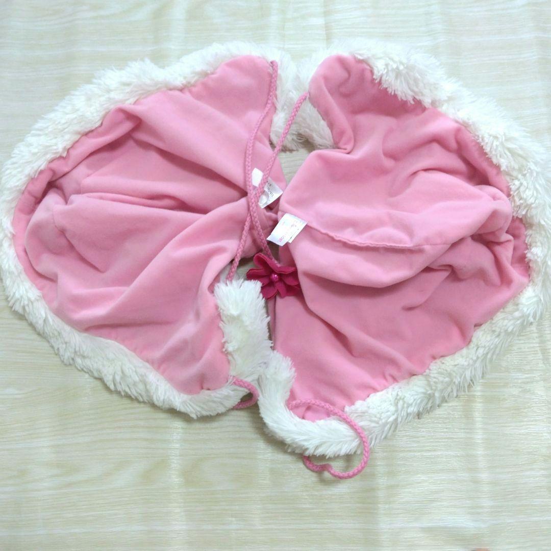 ディズニー　マリー　ファンキャップ　ピンク　フード　帽子　セット　ペア　２つ