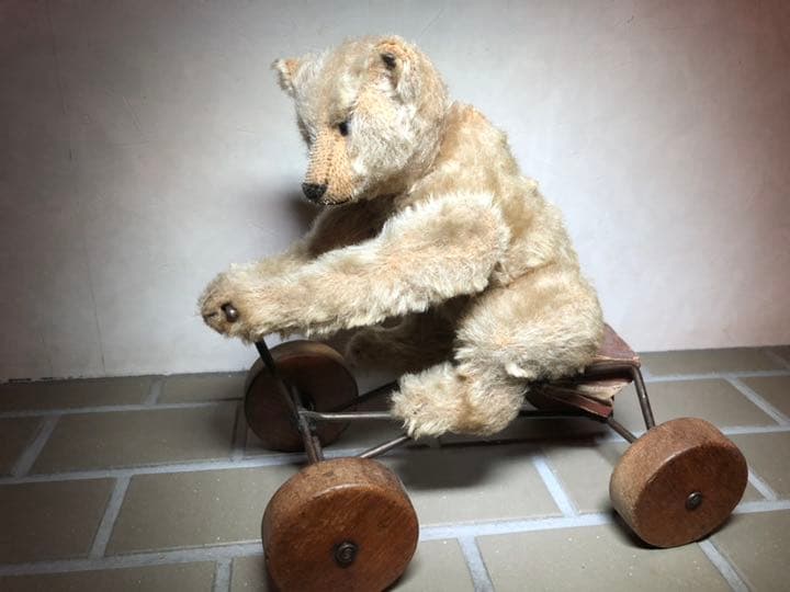 レコード テディベア アンティーク シュタイフ