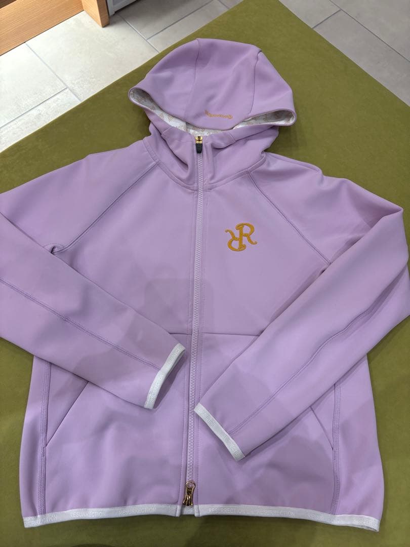 レザレクション ラベンダー フード付きジャケット